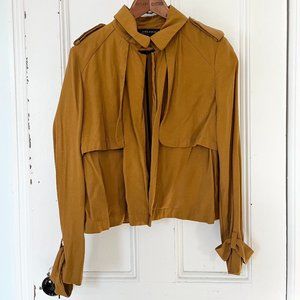Zara Woman Mustard Jacket / Blazer, Size XS